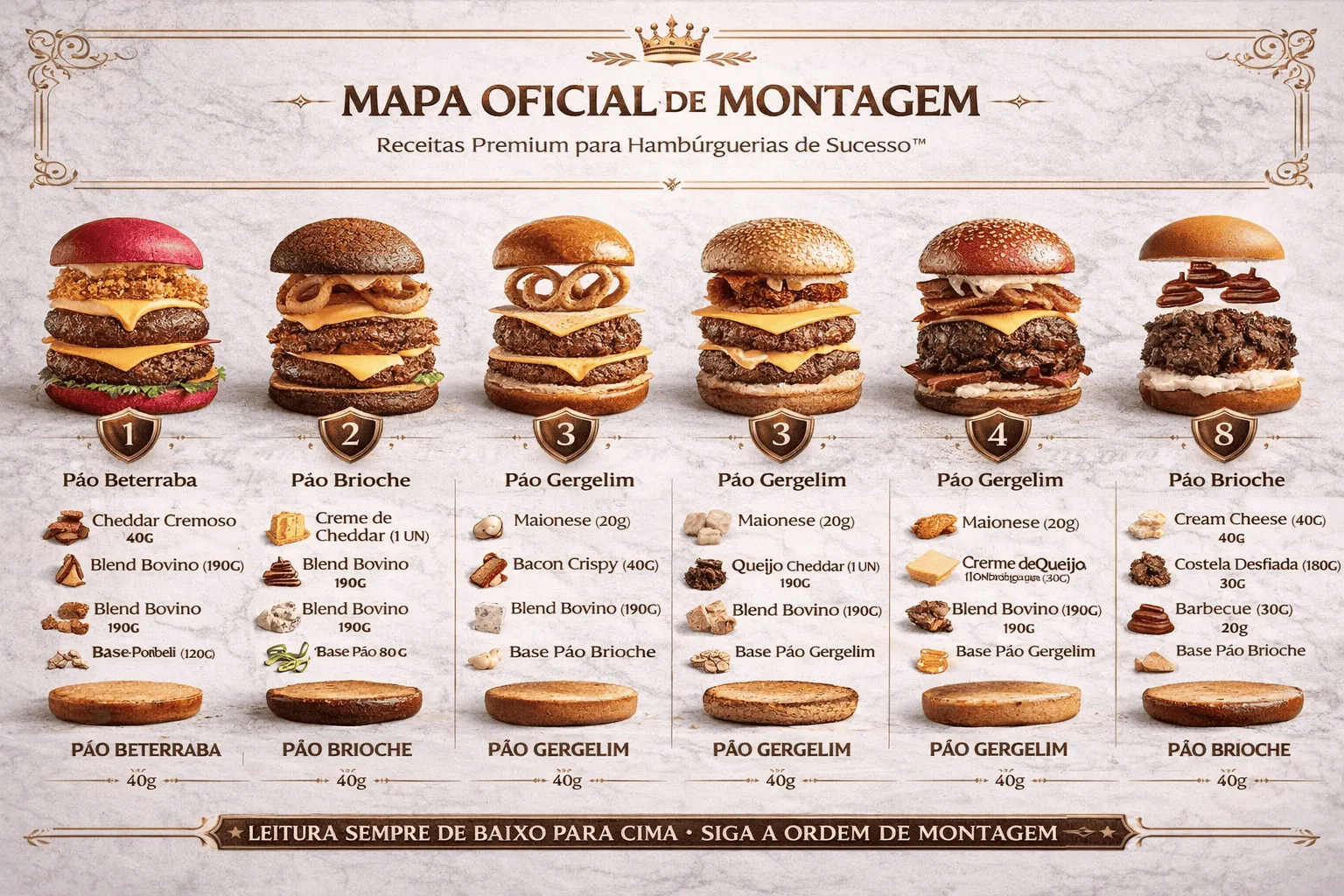 Mapa de Montagem